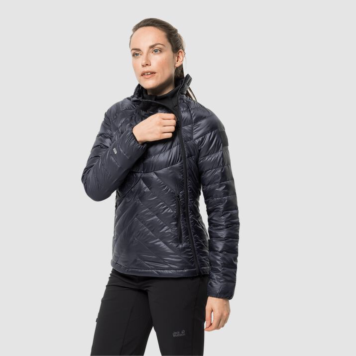 Jack Wolfskin Womens Athletic Down Jacket Navy 647859MEN